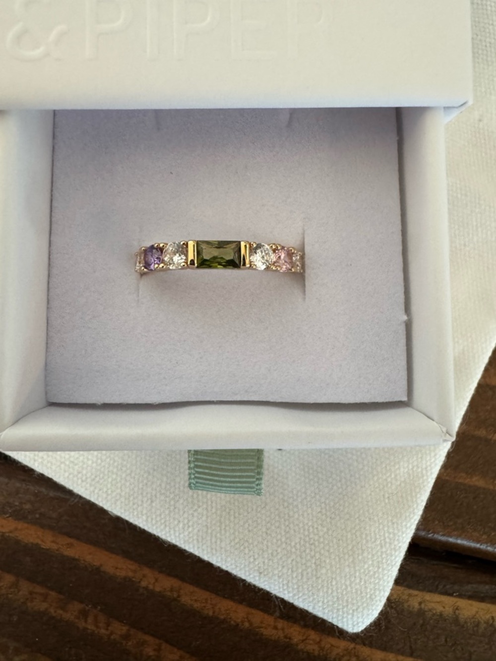 Olive & Piper Vale Ring - size 7 Brand New!